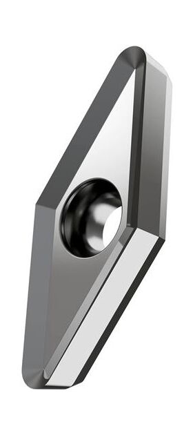 Fräswendeschneidplatte ISO VCGT 220530F-FA:HF7 Bohrungs-D. 5,2mm Farbe Silber - VPE: 10