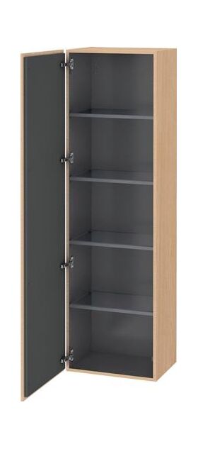 Duravit Hochschrank L-CUBE 500x363x1760mm A links eiche natur