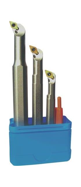Bohrstangenset SDQC-L 07 li.vern.m.IK 3tlg.TECWERK
