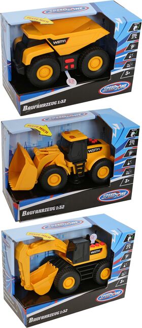 SZ Baufahrzeuge L&S, Friktion,3-f.sort.