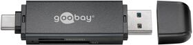 USB 3.0, USB-C™ 2in1-Kartenlesegerät- VPE: 1