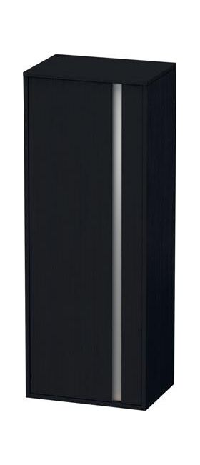 Duravit Hochschrank KETHO 360x500x1320mm Ans links eiche schwarz