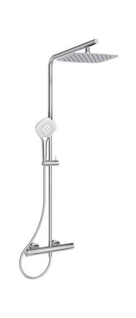 IDS Duschsystem CERATHERM Flex mit CeraTherm T100 chrom IDEAL STANDARD