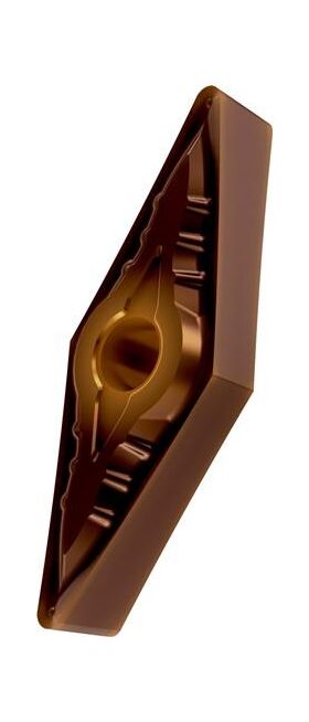 Drehwendeschneidplatte ISO VNMG 160408E-SF:T8415 Bohrungs-D. 3,81mm PVD PRAMET - VPE: 10