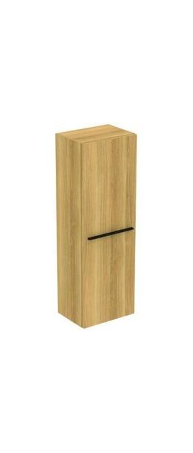 IDS Halbhochschrank i.life A 1 Tür, 40cm breit Eiche Natur IDEAL STANDARD