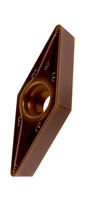 Drehwendeschneidplatte ISO VBMT 160404E-RM:T8430 D.4,4mm PVD beschichtet PRAMET - VPE: 10