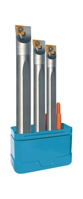 Bohrstangenset SCLC-R 06 re.VHM m.IK 3tlg.TECWERK