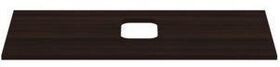 IDS Waschtischplatte i.life B mitt Auss f Sch. 1002x507x18mm Coffee o IDEAL STANDARD