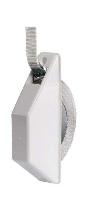 Halbeinlasswickler Ku.weiß Gurt-B.14mm f.Gurt-L.5m Gr.152x63x28mm - VPE: 5