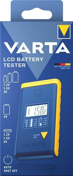VARTA LCD Digital Battery Tester- VPE: 1