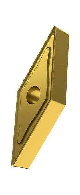 Drehwendeschneidplatte ISO VNMG 160404E-NM:T8315 Bohrungs-D. 3,81mm PVD PRAMET - VPE: 10