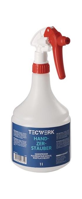 Industriezerstäuber Fassungsvermögen 1l FPM-Dichtung,m.Ku.-Düse TECWERK