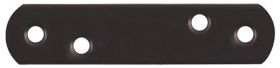 Flachverb.L.77mm B.19mm S.2mm STA schwarz ku.-besch.GAH