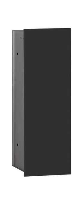 Emco Toilettenbürstengrt.-Modul ASIS 2.0 UP 497x170mm Türanschl variabel schwarz EMCO