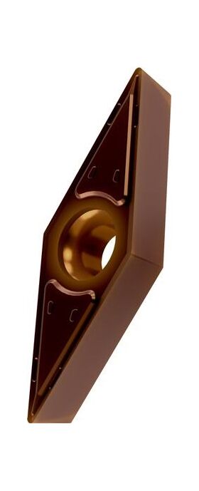 Drehwendeschneidplatte ISO VBMT 160404E-FF2:T8430 D. 4,4mm PVD beschichtet - VPE: 10