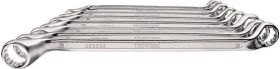 Doppelringschlüsselsatz 10-tlg.SW 6-27mm tief gekr.TECWERK