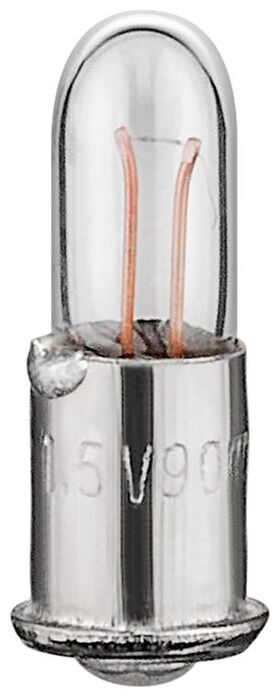 T1 Subminiatur-Glühlampe, 0,12 W- VPE: 100