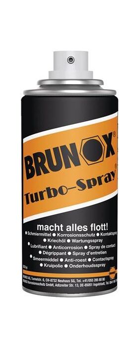 Multifunktionsspray Turbo-Spray® 100 ml Spraydose BRUNOX, 12 Stück
