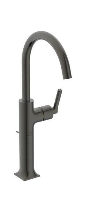 IDS Einhebel-Waschtischarmatur JOY NEO m verläng. So m AG magnetic grey IDEAL STANDARD