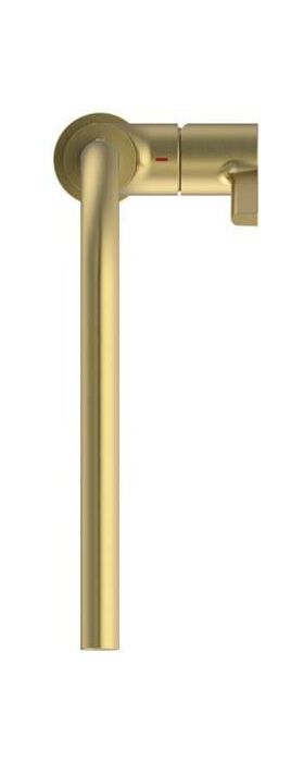 IDS Küchenarmatur GUSTO L-Auslauf, Ausladung 232mm brushed gold IDEAL STANDARD