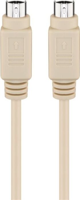 PS/2 Tastatur-/Maus-Kabel, 2m- VPE: 1