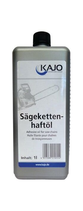 Sägekettenhaftöl 100-120 mm²/s (bei 40GradC) 1l Flasche KAJO