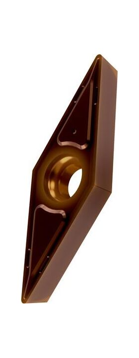 Drehwendeschneidplatte ISO VCGT 130302E-FF2:T8430 D.3,4mm PVD beschichtet - VPE: 10