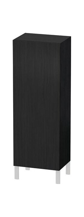 Duravit Halbhochschrank L-CUBE 500x363x1320mm A links eiche schwarz