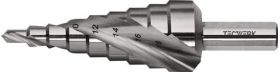 Stufenbohrer Bohrber.4-20mm HSS Spiralnut Z.2 Stufen 9 TECWERK
