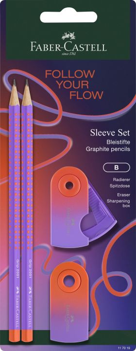 Faber-Castell  Flow Edition Grip Punchy Melon - 5 VPE