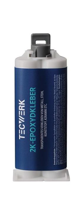2K-Epoxidklebstoff 50g farblos Doppelkart.TECWERK