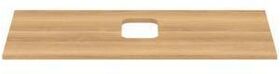 IDS Waschtischplatte i.life B mitt Auss f Sch. 1002x507x18mm Ei Natur IDEAL STANDARD