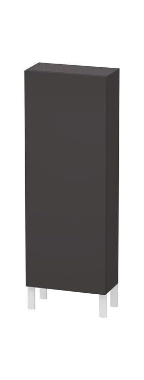 Duravit Halbhochschrank L-CUBE 500x243x1320mm A re graphit supermatt