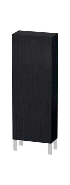 Duravit Halbhochschrank L-CUBE 500x243x1320mm A rechts eiche schwarz