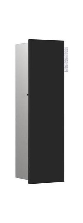 Emco WC-Modul ASIS PURE UP 600x170mm Anschlag links schwarz matt EMCO