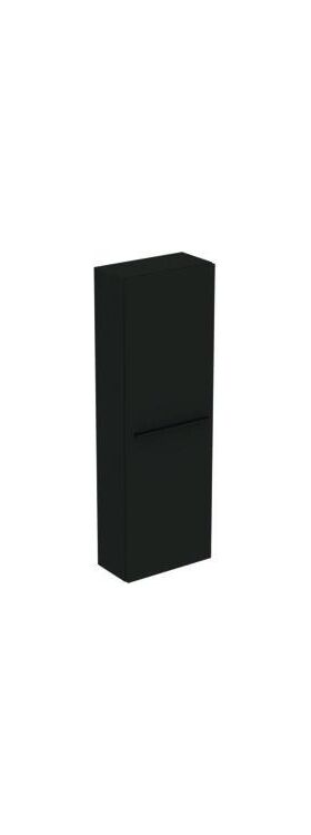 IDS Halbhochschrank i.life S 1 Tür, 400x210x1200mm Carbongrau matt IDEAL STANDARD