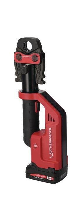 Akkupressm. ROMAX Compact III Basic SET1 19 kN 15-35mm,1X2Ah,EU,o.Pressbacken