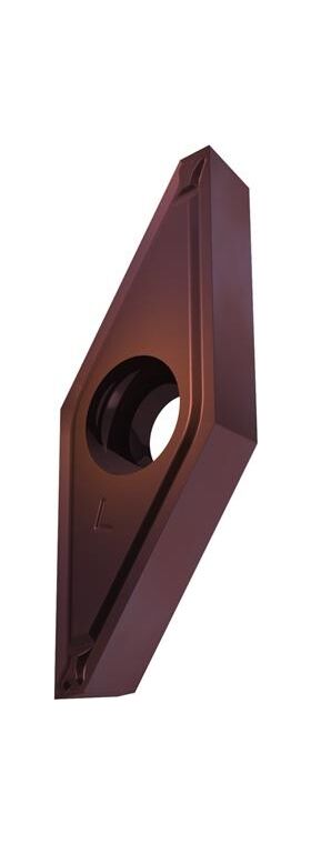 Drehwendeschneidplatte ISO VCGX 130300FL-FF2:T8415 D.2,6mm PVD beschichtet - VPE: 10