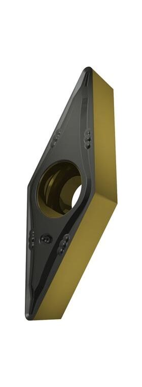 Drehwendeschneidplatte ISO VCMT 160408E-FM:T9415 D. 4,4mm MT-CVD beschichtet - VPE: 10