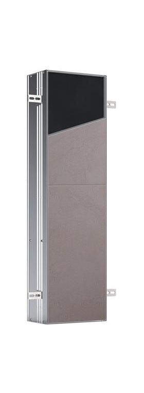 Emco Schrank-Modul ASIS PLUS UP 900x250mm Türansch variabel Aluminium EMCO