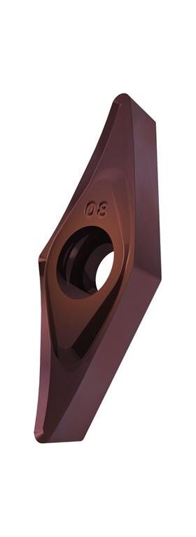 Drehwendeschneidplatte ISO VCGT 130308E-SF3:T8415 D.3,4mm PVD beschichtet - VPE: 10
