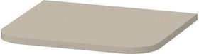 Duravit Abdeckplatte HAPPY D.2 PLUS 16x403x364mm taupe seidenmatt