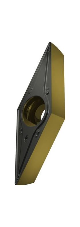 Drehwendeschneidplatte ISO VBMT 160404E-RM:T9415 D. 4,4mm MT-CVD beschichtet - VPE: 10