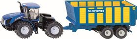SIKU Traktor mit Silagewagen