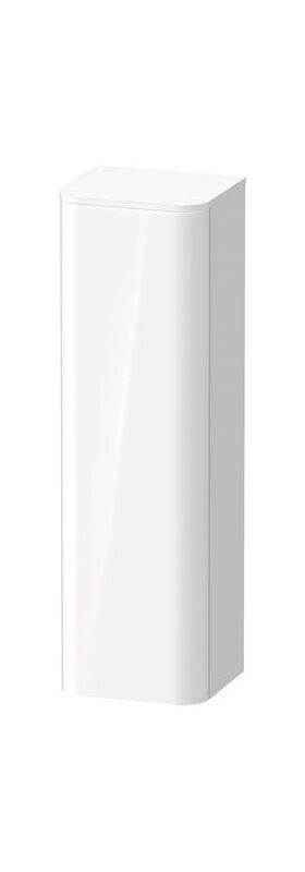 Duravit Halbhochschrank HAPPY D.2 PLUS 1336x400x360mm Türansch re we hochglanz