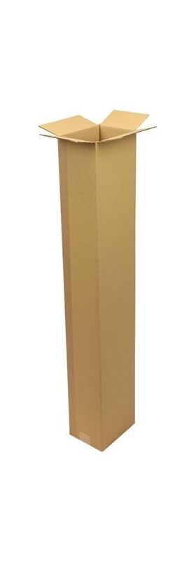 Faltkarton 1-wellig Höhenrillung Maße 200x150x1100mm B0 Qualtität 1.20 B braun - VPE: 20