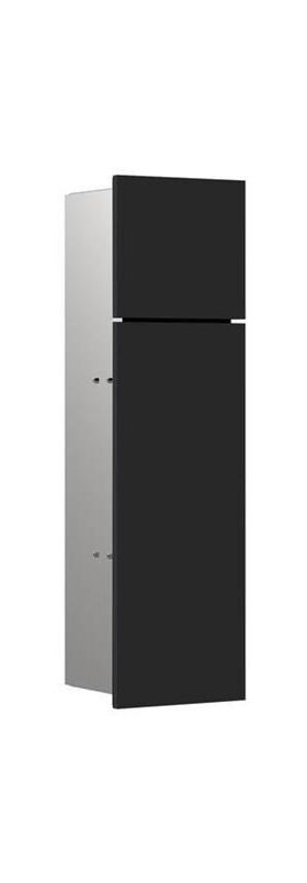 Emco WC-Modul ASIS PURE UP 600x170mm Anschlag links schwarz matt EMCO