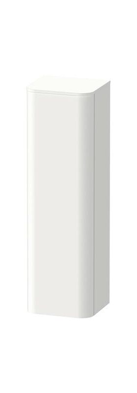 Duravit Halbhochschrank HAPPY D.2 PLUS 1336x400x360mm Türansch re we seidenmatt