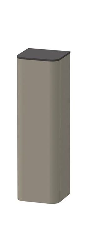 Duravit Halbhochschrank HAPPY D.2 PLUS 1336x400x360mm Türansch re Steingr sdm