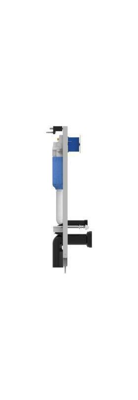 IDS WC-Vorwandelement-Paket PROSYS mit Betätigungsplatte OLEAS M2 weiß IDEAL STANDARD